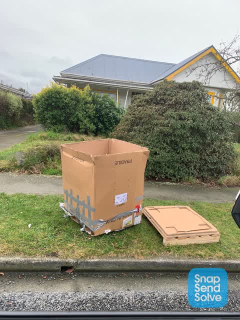 Dumped Rubbish, a report photo