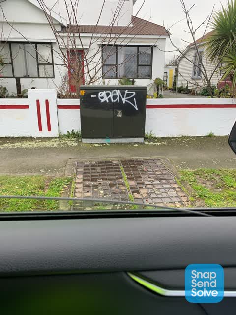 Graffiti, a report photo