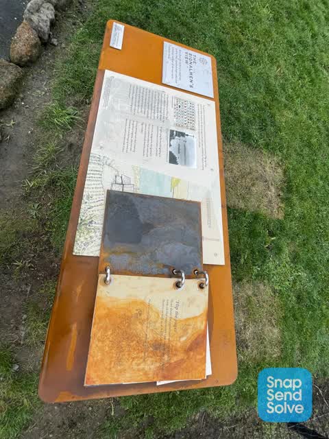 Poles and Signage - General, a report photo