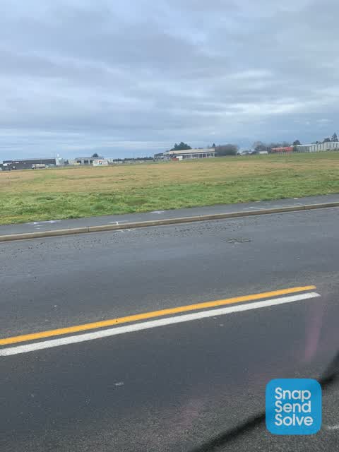 Pothole, a report photo