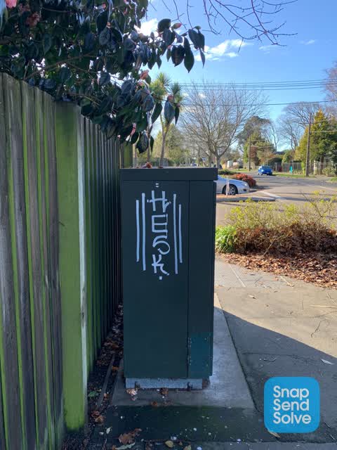 Graffiti, a report photo