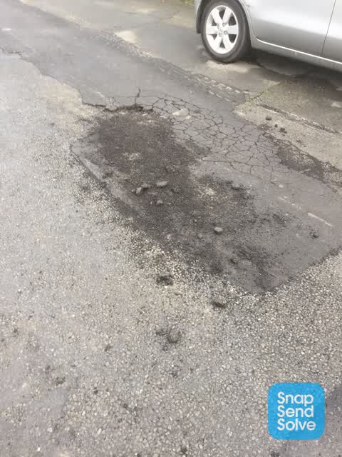 Damaged Road, a report photo