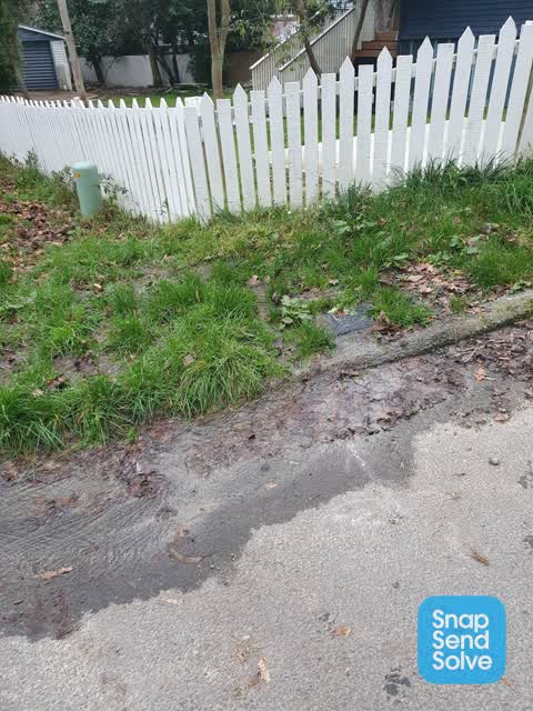 Water Leak, a report photo
