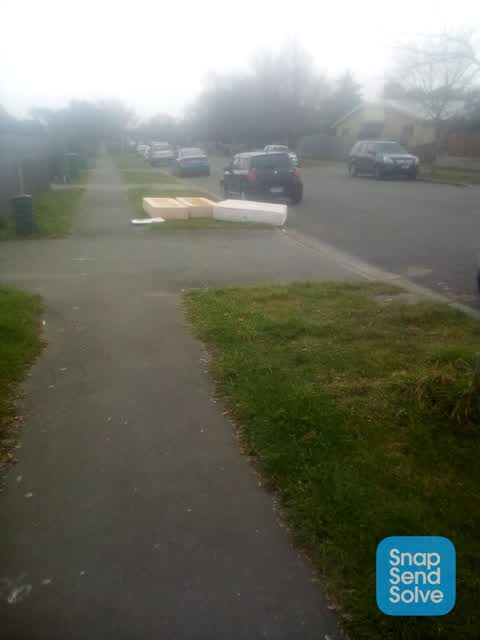 Dumped Rubbish, a report photo