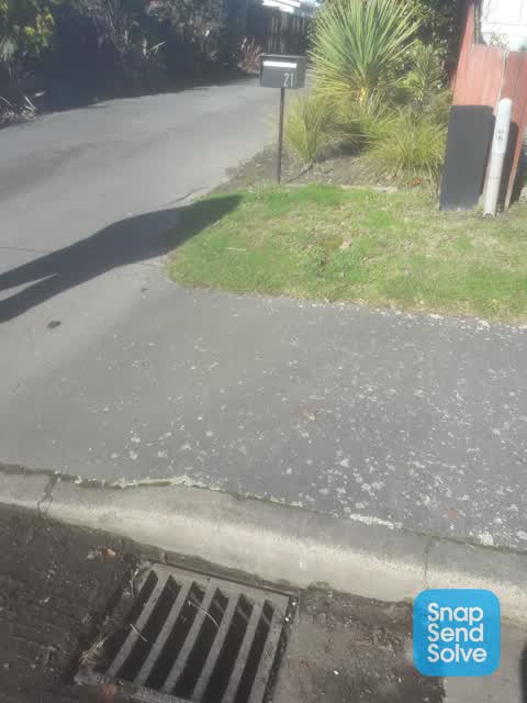 Street Gutters / Storm Water, a report photo