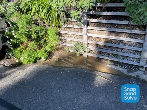 Flooding, a report photo