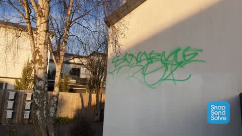 Graffiti, a report photo