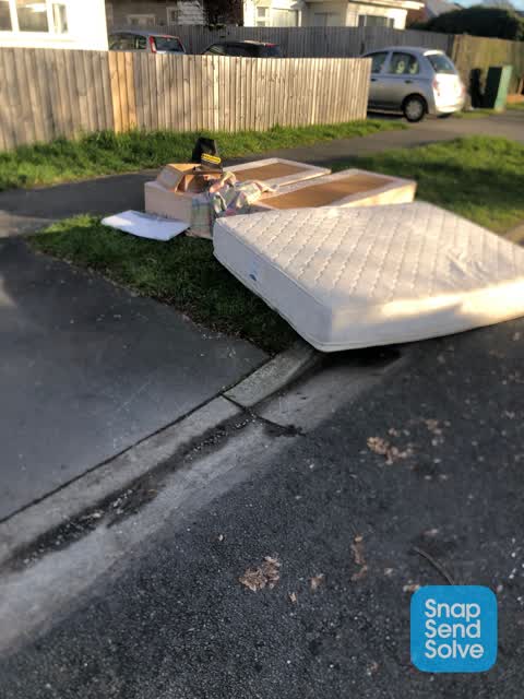 Dumped Rubbish, a report photo
