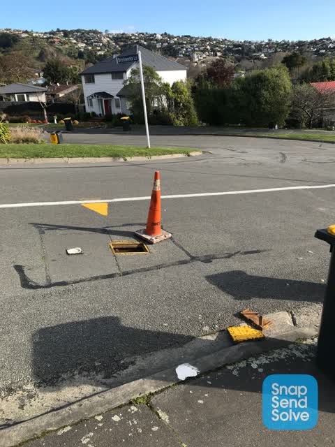 Damaged Road, a report photo