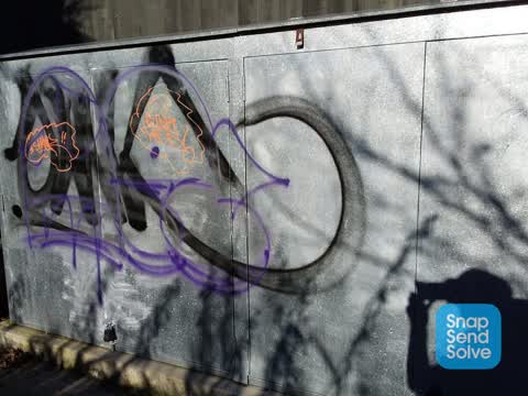 Graffiti, a report photo