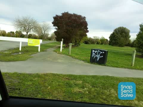 Graffiti, a report photo