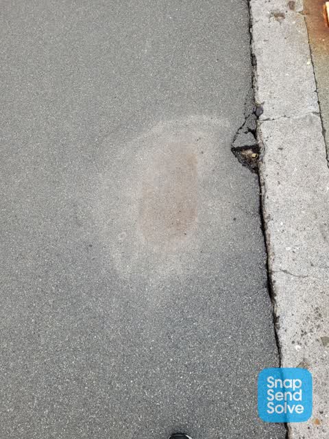 Pavement - Damaged, a report photo