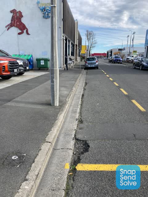 Poles and Signage - General, a report photo