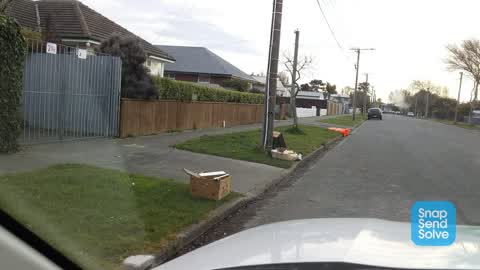 Dumped Rubbish, a report photo