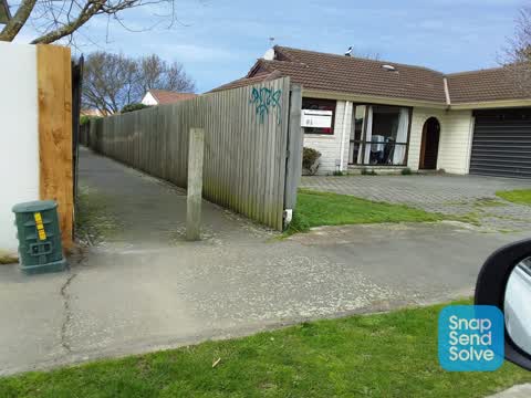 Graffiti, a report photo