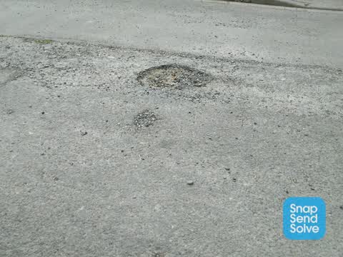 Damaged Road, a report photo