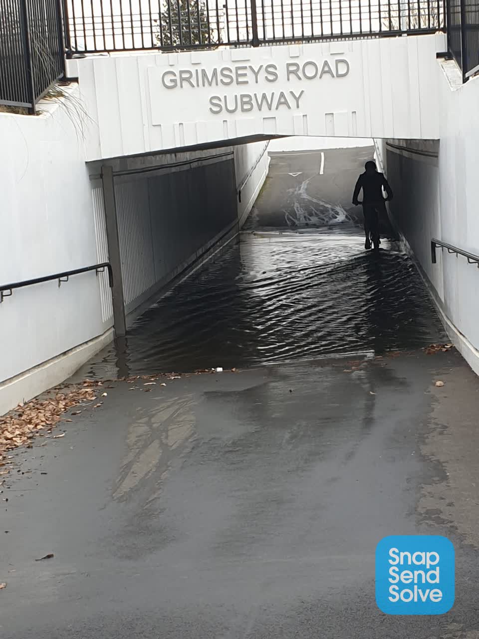 The photograph attached to this accessibility report