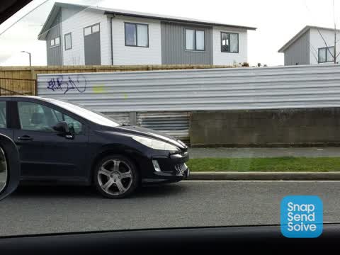 Graffiti, a report photo