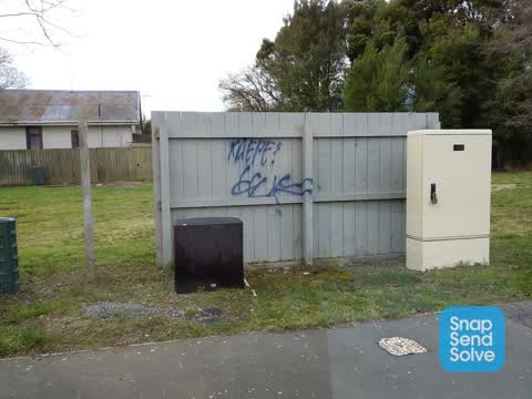 Graffiti, a report photo