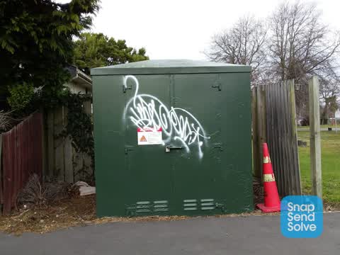 Graffiti, a report photo