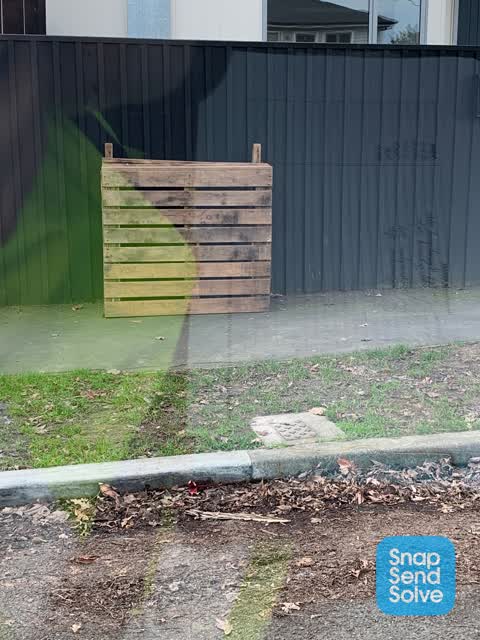 Dumped Rubbish, a report photo