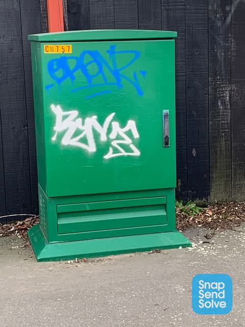 Graffiti, a report photo