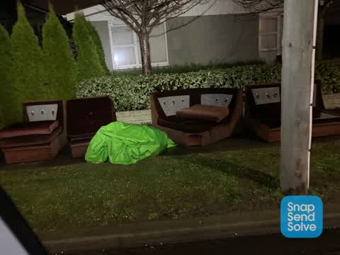 Dumped Rubbish — a report photo