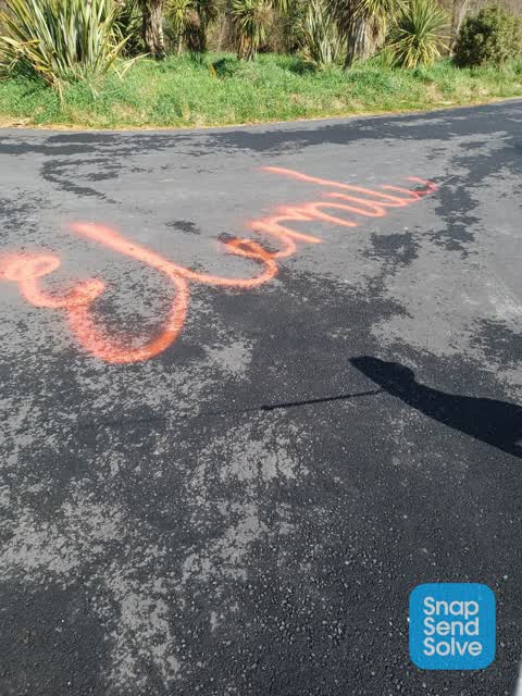 Graffiti, a report photo