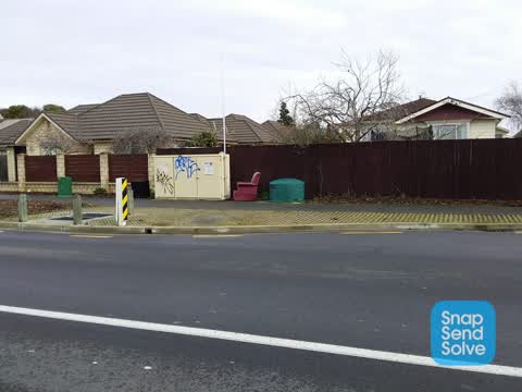 Graffiti, a report photo