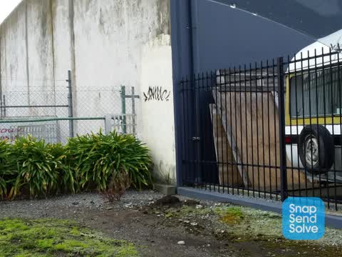 Graffiti, a report photo