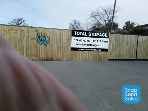 Graffiti, a report photo
