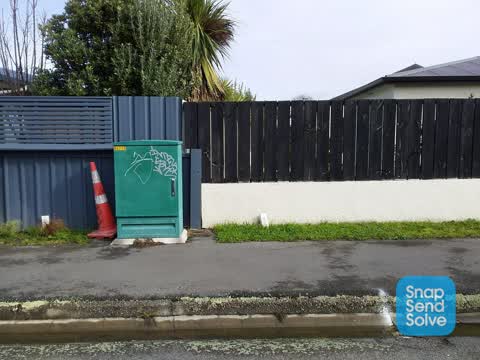 Graffiti, a report photo