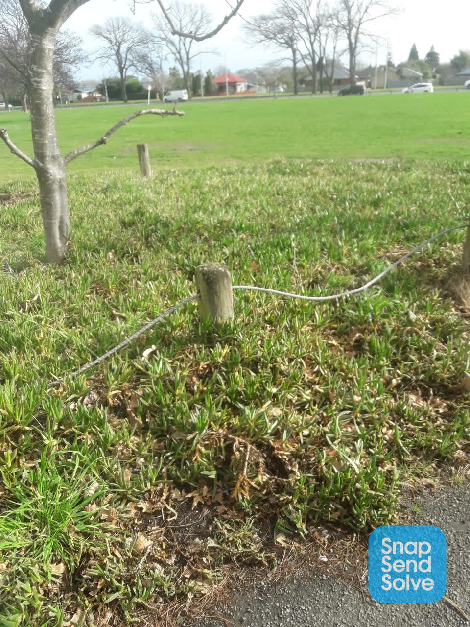 The photograph attached to this park - general request report