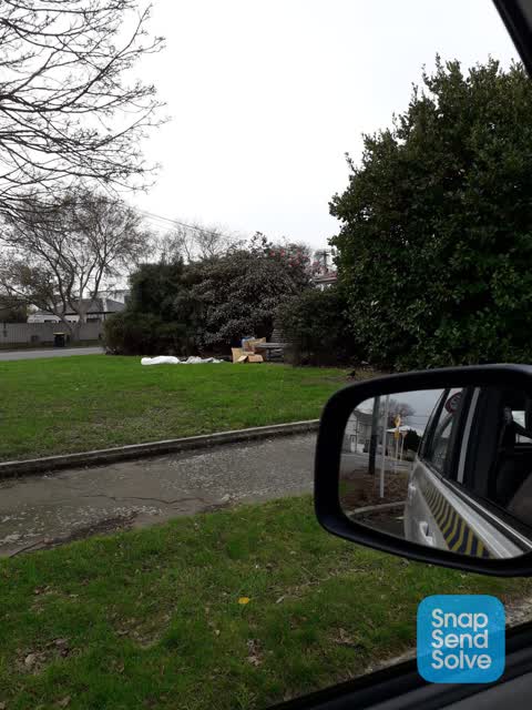 Dumped Rubbish, a report photo