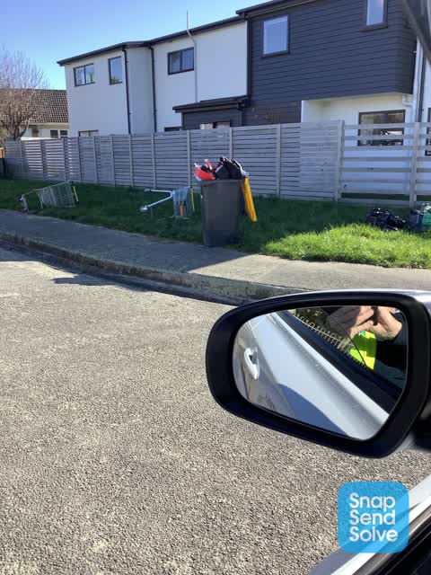 Dumped Rubbish — a report photo