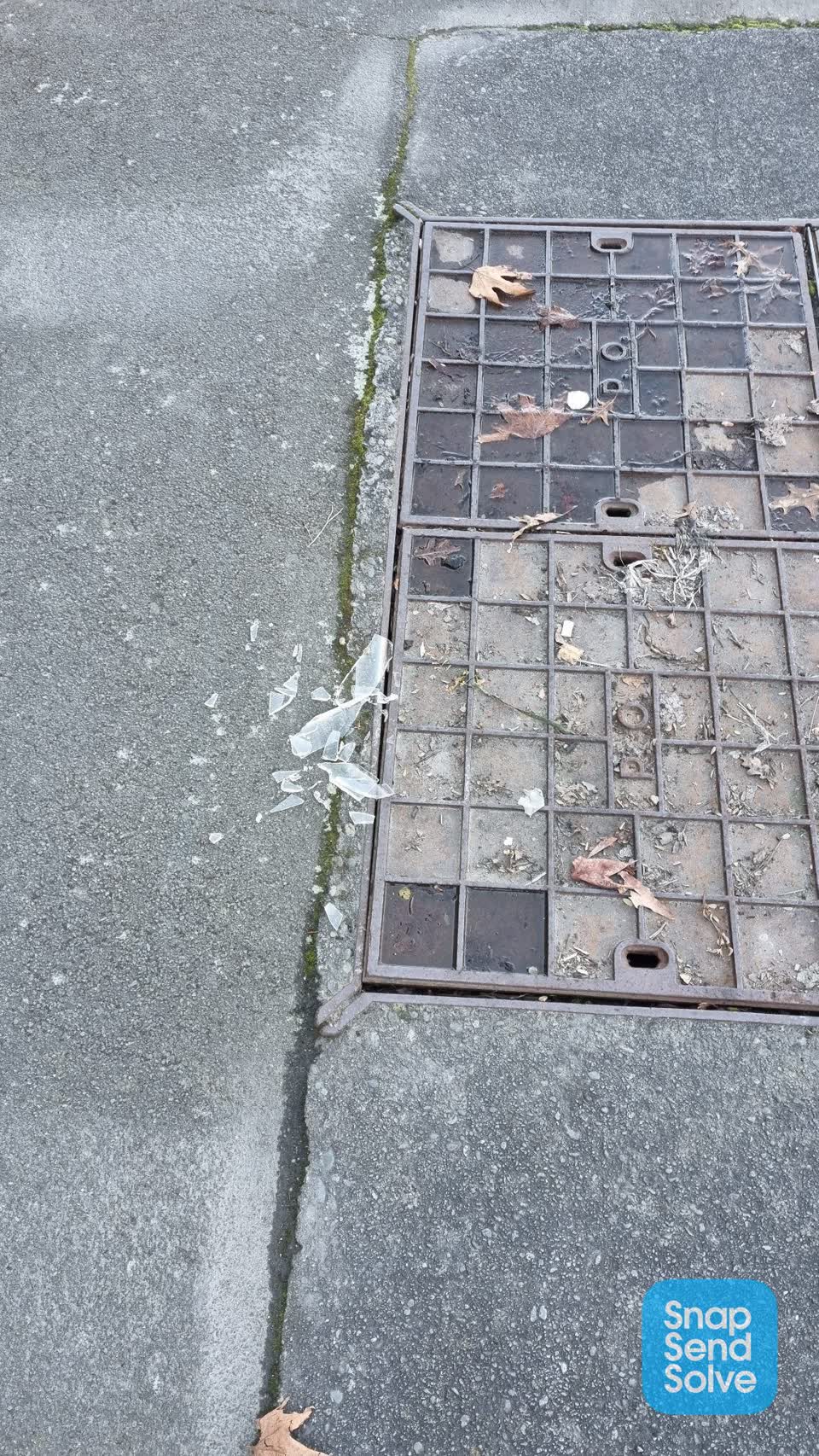 The photograph attached to this pollution - general report