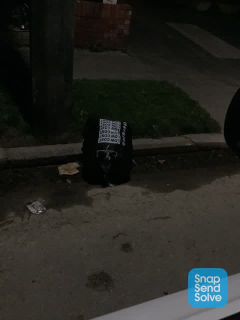 Dumped Rubbish, a report photo