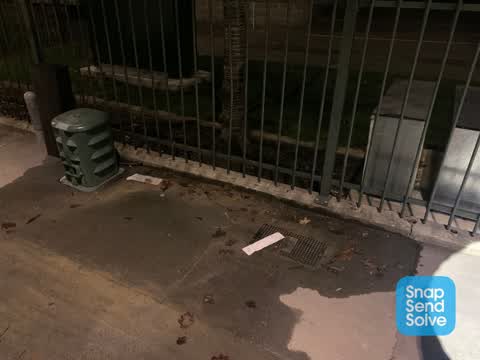 Water Leak, a report photo