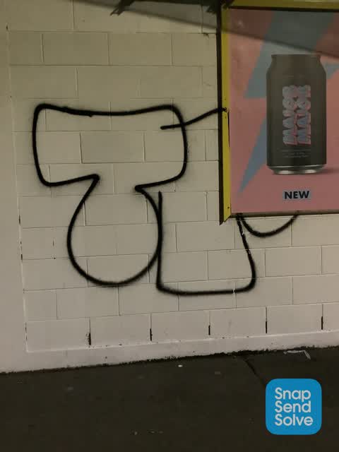 Graffiti, a report photo