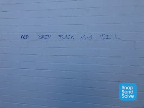 Graffiti, a report photo