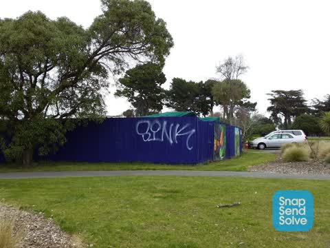 Graffiti, a report photo