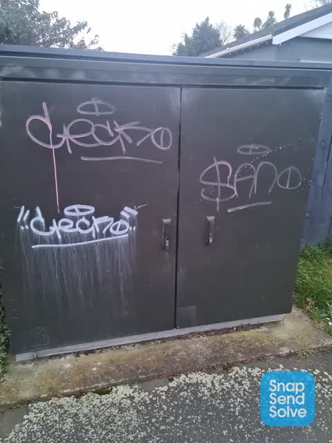 Graffiti, a report photo