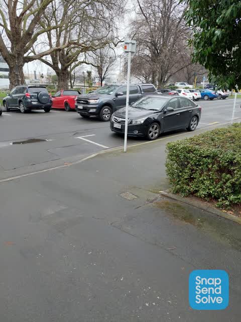 Hazard, vehicle, a report photo