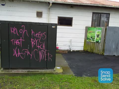 Graffiti, a report photo