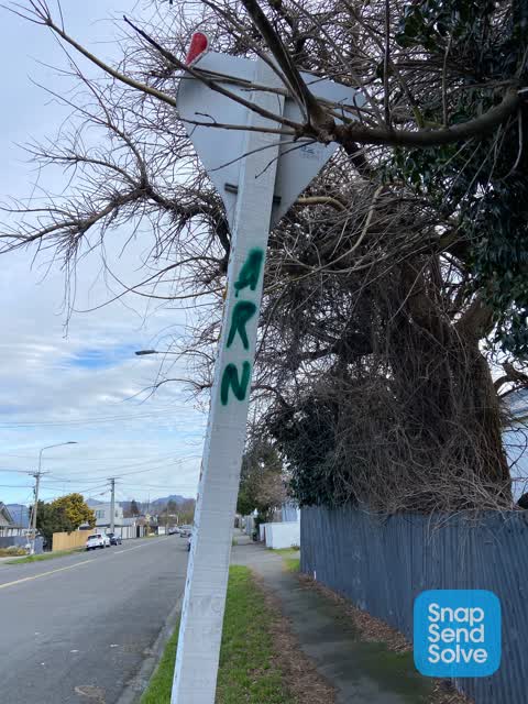 Graffiti — a report photo