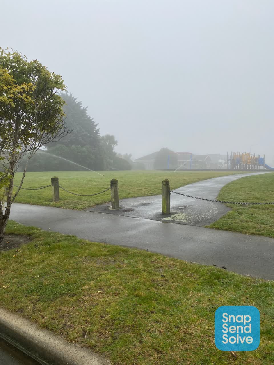 The photograph attached to this park - general request report