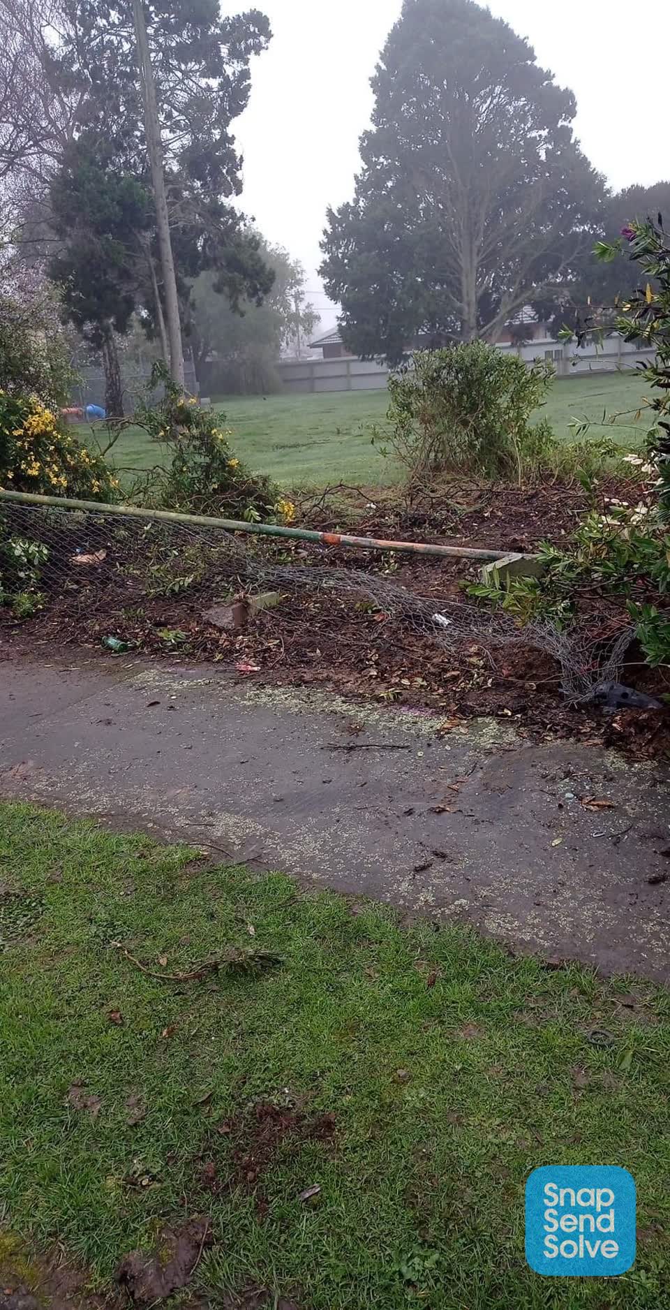 The photograph attached to this park - general request report