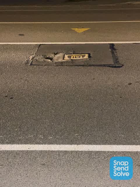 Damaged Road, a report photo