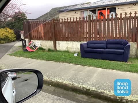 Dumped Rubbish, a report photo