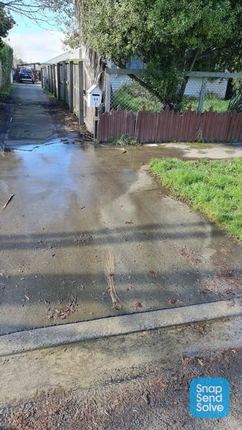 Water Leak, a report photo